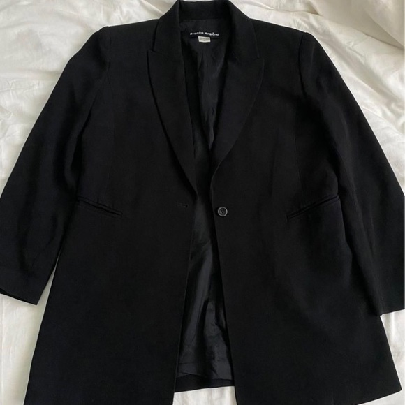 Black Oversized Blazer Xs-M - Picture 3 of 3